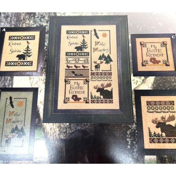 Wild Wonders Cross Stitch Pattern Leaflet By Barbara L. Peterson - Picture 1 of 3